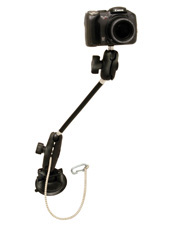 Kayalu suction cup camera mount with RAM Mounts extension