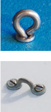 Pad eye and eyelet kit for attachment