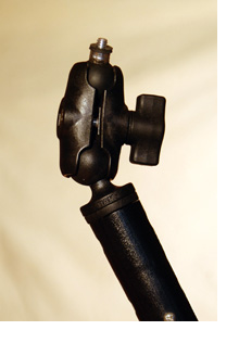 Kayalu Kayacam head with RAM Mounts hardware