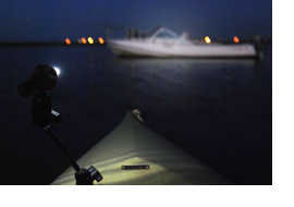 navbeam bow light at night