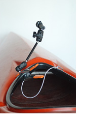 nclamp with navbeam kayak headlight