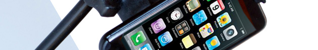 ParkerMount iPhone mount with 3rd generation iphone 3g