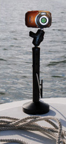Kayalu Kayacam on Boston Whaler with a Canon Powershot D10