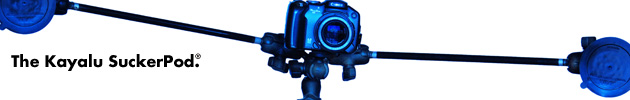 Kayalu SuckerPod suction-cup tripod camera mount