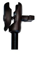 Surfpole uses RAM Mounts components including a ball-and-socket coupler arm.
