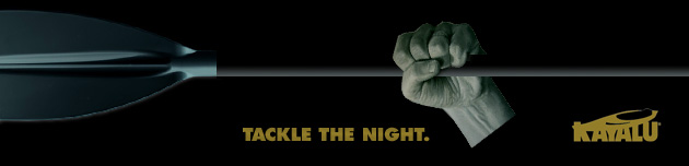 night kayak light banner
