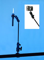 AkaMount® All-Around Light and Camera Mount Combo for 1.25"-1.875" Rails and Hobie Adventure Island Aka (all models)