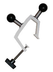 YakBastard® Kayak Cockpit Lip and Canoe/Boat Gunnel Clamp with (2) RAM Mounts "C" Balls