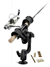 RAM Mounts Light-Speed&reg; Revolution Fishing Rod Mount, Base and Hardware