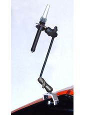 YakBastard® Clamp-on 360° Navigation Light for Kayak Cockpit and Canoe or Boat Gunwale