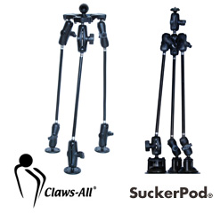 Claws-All platform ball sizes.