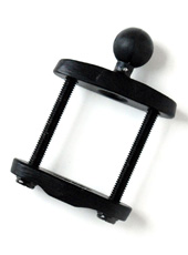 RAM Mounts Rail Mount Base and 1-inch diameter  inchesB inches Ball for Square Rail up to 1.77 inches x 1.77 inches