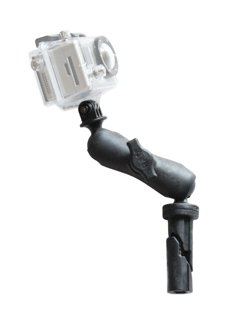 RAM Mounts GoPro® Hero Mount and 1inch "B" Ball Base for all Scotty