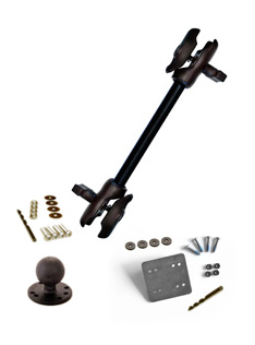 Surfpole&trade; 15" Heavy-duty Extension Arm and Base Kit with Backplate