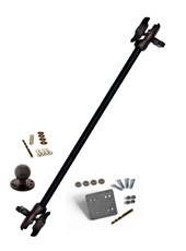 Surfpole&trade; 30" Heavy-duty Extension Arm and Base Kit with Backplate