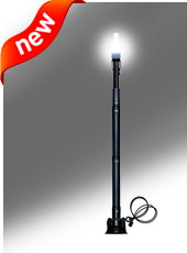 WaterTorch™ XT Triple-Height Kit - Kayak and SUP Light with RAM Mounts® Power-Locking Suction