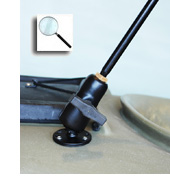 Radpole uses RAM Mounts components including a ball-and-socket coupler arm.