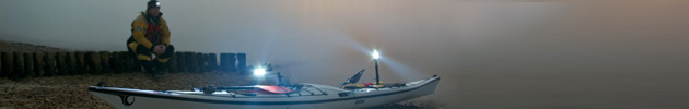 Kayalu Kayalite kayak light on Cetus Ocean Kaya