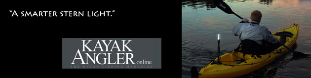Kayak Angler Product Announcement of Kayalu Kayalite Deck, Anchor and Stern Light