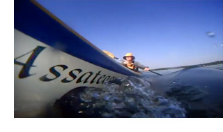Kayalu Suction Camera Mount with GoPro Hero on waterline