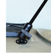 Surfpole uses RAM Mounts components including a ball-and-socket coupler arm.